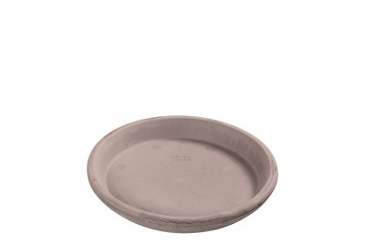 Lerfat Grå 25x3,5cm