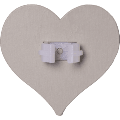 Ljusmanschett Hjärta H6cm