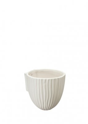 Väggkruka Sigrid Vit Matt 14x14cm