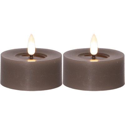 Värmeljus Flamme Mullvad 2-pack