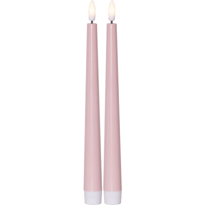Antikljus LED Flamme Candy Rosa 2-pack