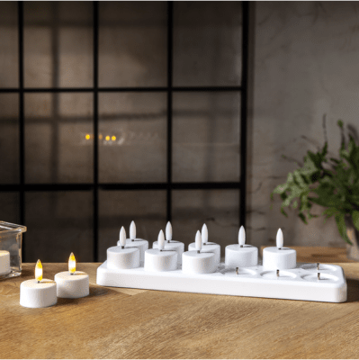 Värmeljus Flamme 12-pack LED Charge