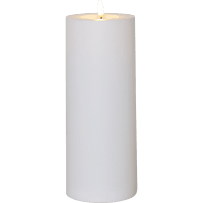 Blackljus Flamme Vit 10x27,5cm