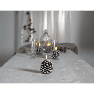 Blockljus LED Inne Kotte 10x8cm