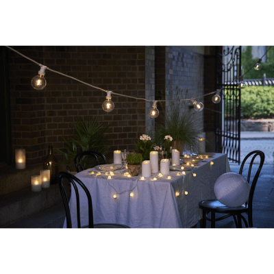 Blockljus LED Flamme Utomhus