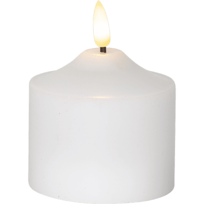 Blockljus LED Inne Flamme 7,5x9,5cm