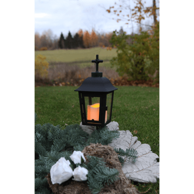 Gravlykta Svart 50x13cm