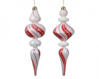 Julgransprydnad 24x8cm 2-pack