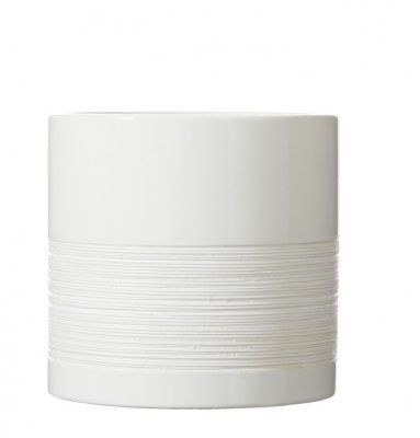 Kruka Chloe Vit 15x15cm