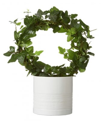 Kruka Chloe Vit 13x13cm