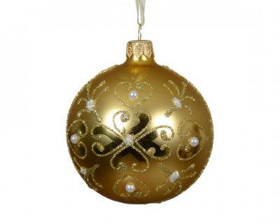 Julkula 8cm Guld