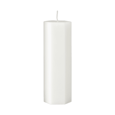 Spindelvävsljus Vit 50x150mm