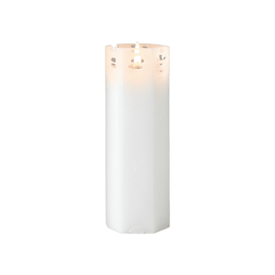Spindelvävsljus Vit 50x150mm