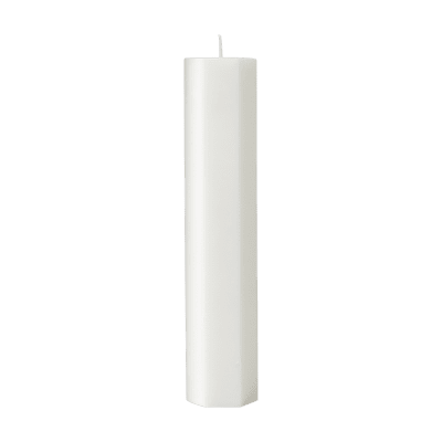 Spindelvävsljus Vit 50x250mm