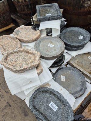 Fågelbad Mix Sten 35cm 