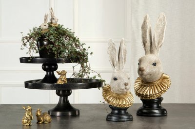 Kaninhuvud Stick 10cm