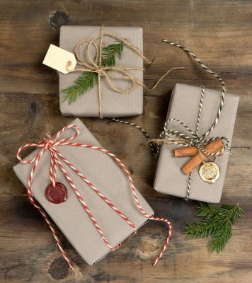 God Jul sigill 4cm röd