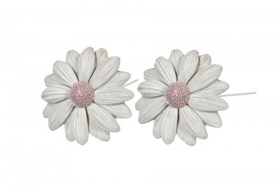 Blomma Daisy Vit 6,5cm stick