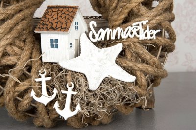 Stuga stick Vit Mix 7x5cm