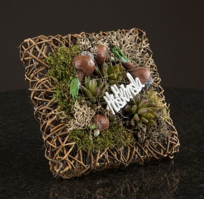 Blomsterlök Stick Brun/grön 9,5cm