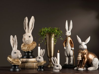 Kaninhuvud 14x16x38cm