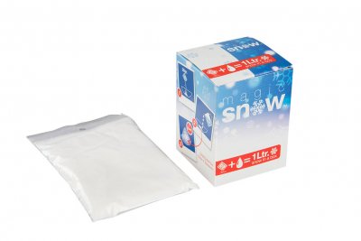 Magisk Snö 20g blir 1 liter