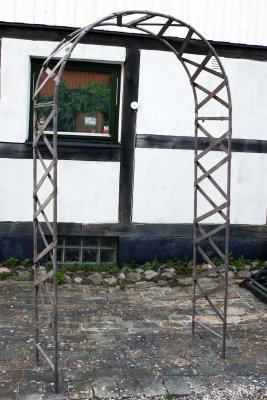 Rosenbåge Grå 108x40x225cm