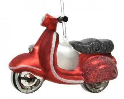 Scooter Röd 4,5x11,5x7cm