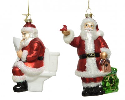 Tomte 5,7x7,5x14,5cm Röd