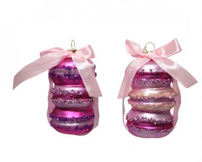 Macaron 6x10,3cm Rosa