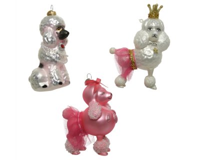 Julkula Hund Mix 6,7x9,4xH13cm