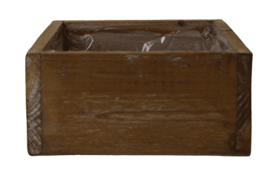 Trälåda Natur 17x17x8cm
