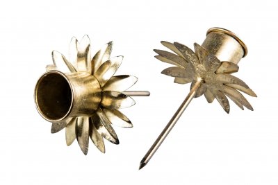 Kronljushållare Champagne 6,5x8cm