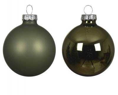 Julkula 8cm Ljusgrön 6-pack Rosemary Green
