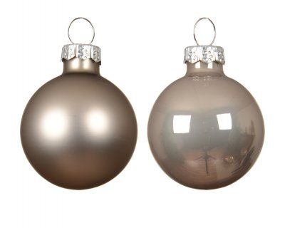 Julkula 6cm Beige Mix 10-pack Smokey Pearl