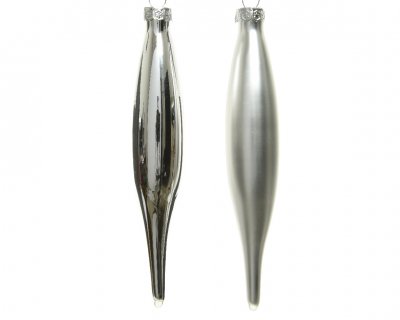 Istapp 15x3cm Silver 6-pack