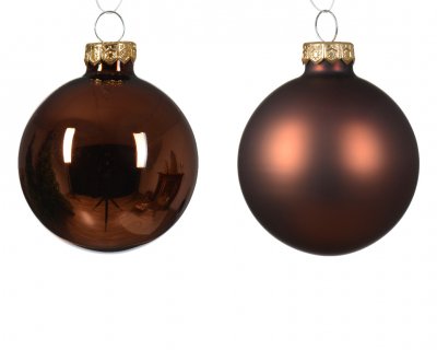 Julkula 6cm Mörkbrun 12-pack