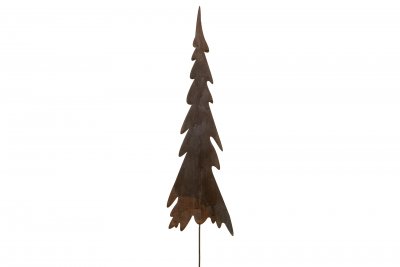 Julgran stick Brun 25x7,5cm