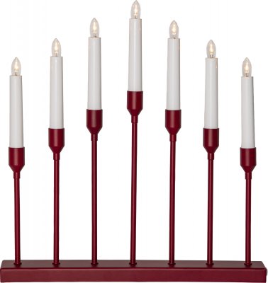 Ljusstake Aztra Röd 40x37x6cm