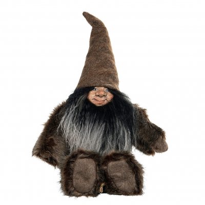 Tomte Troll Brun 30x23x42cm