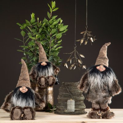 Tomte Troll Brun 30x23x42cm