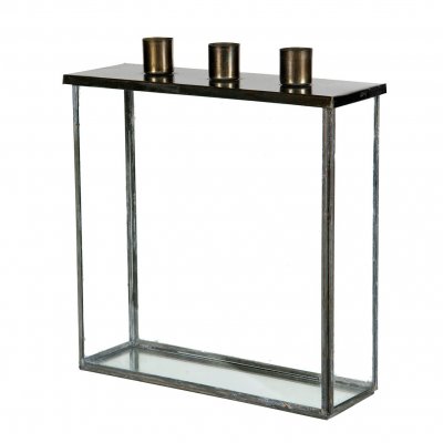 Ljushållare Glasbox 22x7x25cm