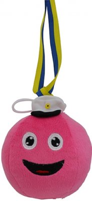 Studenthänge Rosa boll 10cm
