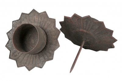 Värmeljushållare Brun 9x4x6cm