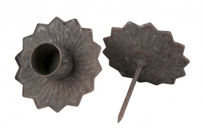 Kronljushållare Antik Natur 7x2,3x6cm