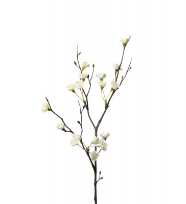 Blomkvist Vit 50cm, Konstgjord