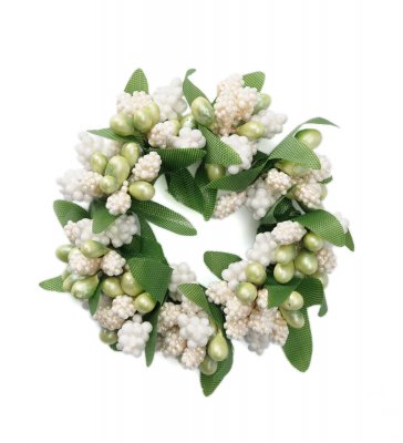 Ljusmanschett Vit 3cm