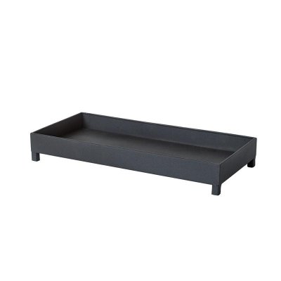 Bricka Hanna Svart 42x19x6cm