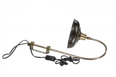 Vägglampa Noa Antik Brun 20x24x48cm