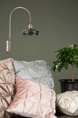 Vägglampa Noa Antik Brun 20x24x48cm